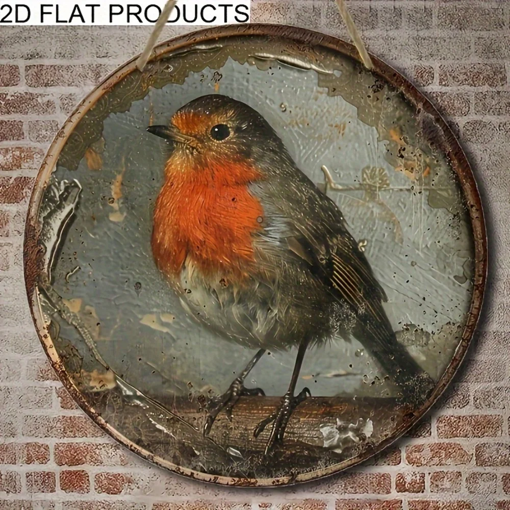 Vintage Robin Wall Decorative Logo Plate 5 Vintage Robin Wall Decorative Logo Plate - Image 5