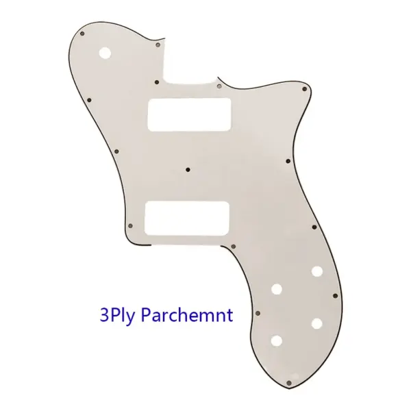 Fei Man Custom Tele Deluxe Pickguard with P90 - Image 32