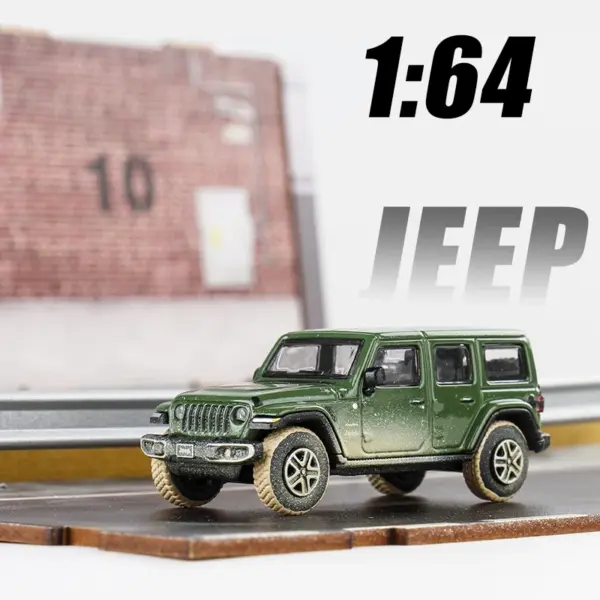 1/64 Jeep Grand Cherokee Sahara Diecast Model - Image 4