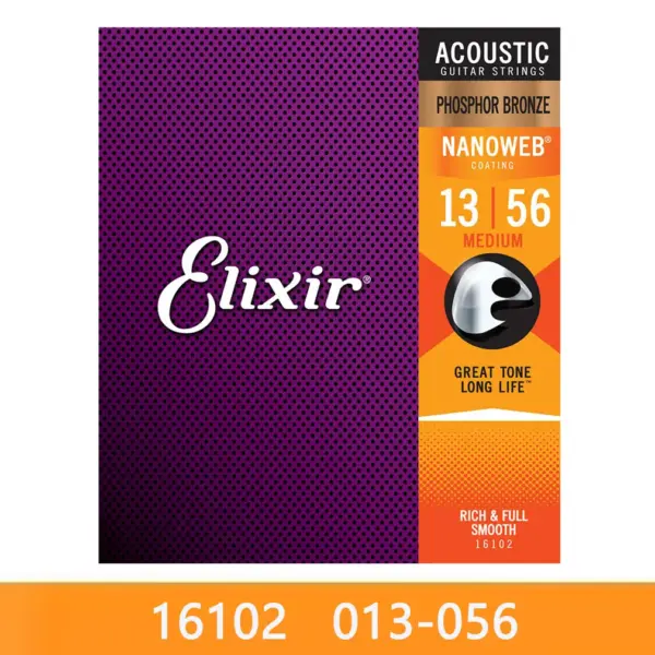 5/10 Set Acoustic Guitar Strings for Rock and Pop - Image 13