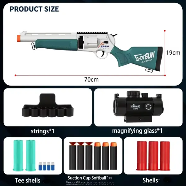 Soft Foam Dart Blaster Toy Gun for Outdoors - Image 6