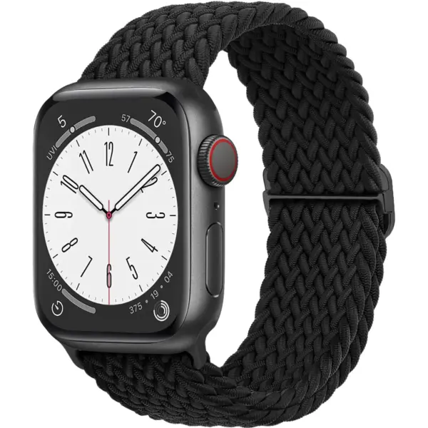 Braided Nylon Solo Loop for Apple Watch Series 1-6 - Image 36