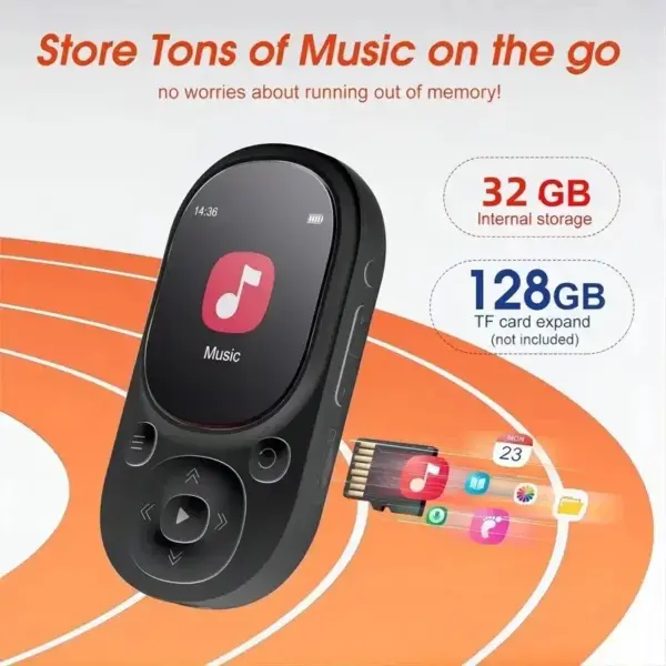 32GB MP3 Player with FM Radio and Recording - Image 6