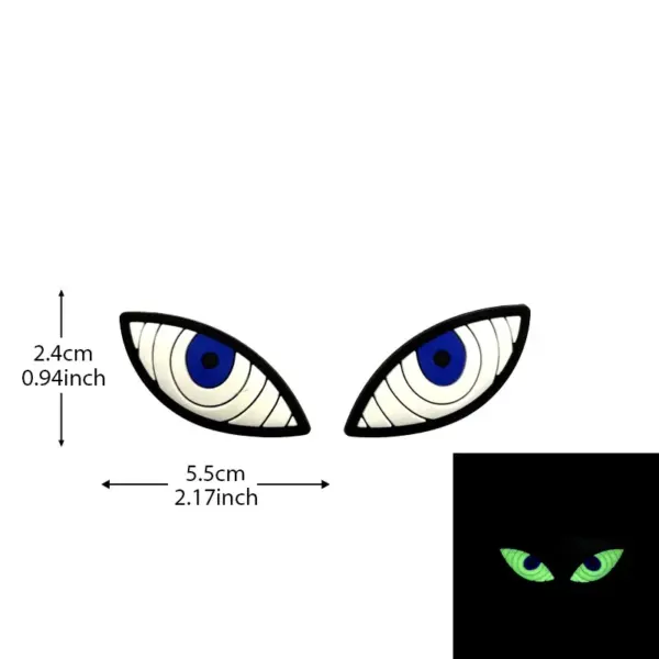 EYES 3D PVC Rubber Badge for Clothing - Image 8