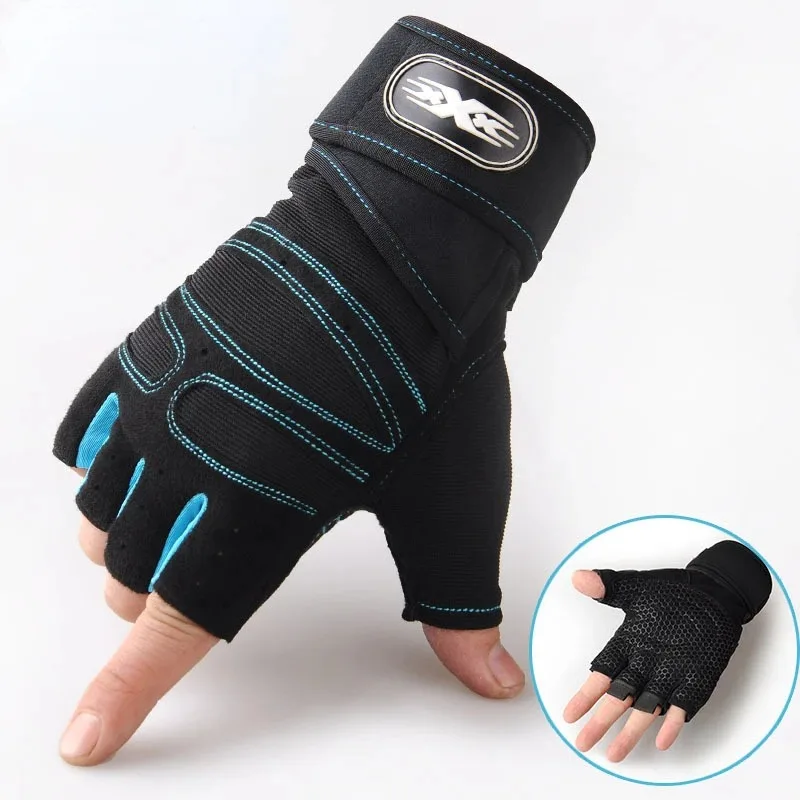 Unisex Fitness Half Finger Gloves for Workout 8 Unisex Fitness Half Finger Gloves for Workout - Image 8