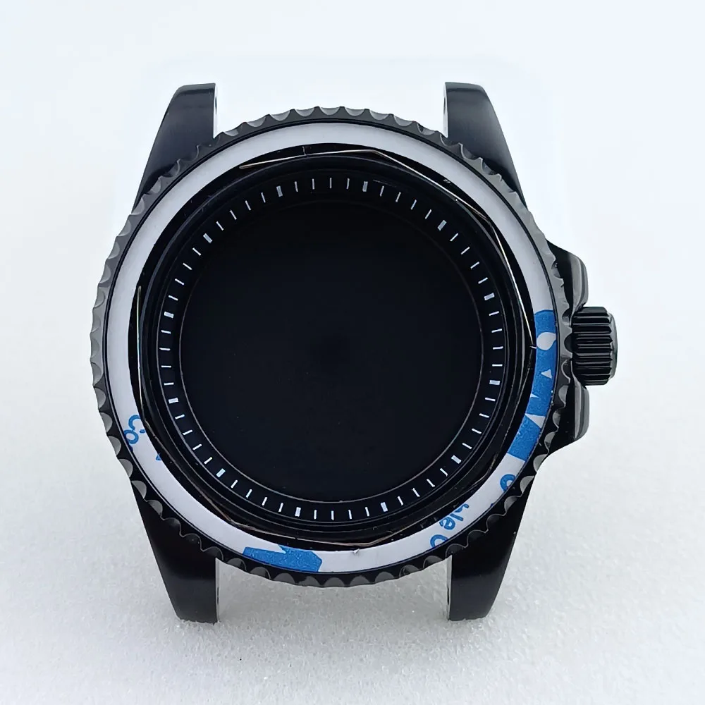 GMT Black Watch Case for NH34/NH35/NH36 Movements 66 GMT Black Watch Case for NH34/NH35/NH36 Movements - Image 66