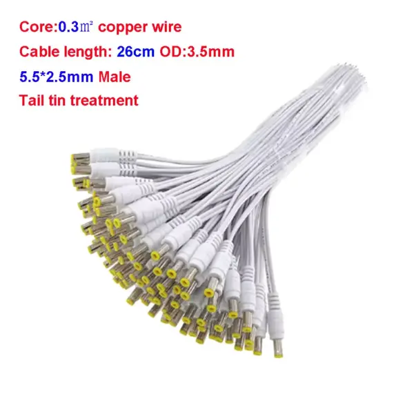 5521 5525 DC Power Cable for CCTV Cameras - Image 13