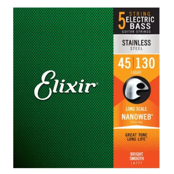 Bass Guitar Strings Set 14077 14777 Nickel-Plated - Image 7