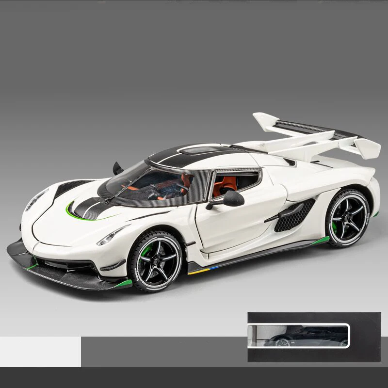 1:24 Jesko Diecast Alloy Supercar Model 14 1:24 Jesko Diecast Alloy Supercar Model - Image 14