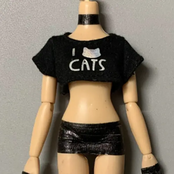 Doll Clothes Fur Top Coat for 11.5-inch Dolls - Image 10