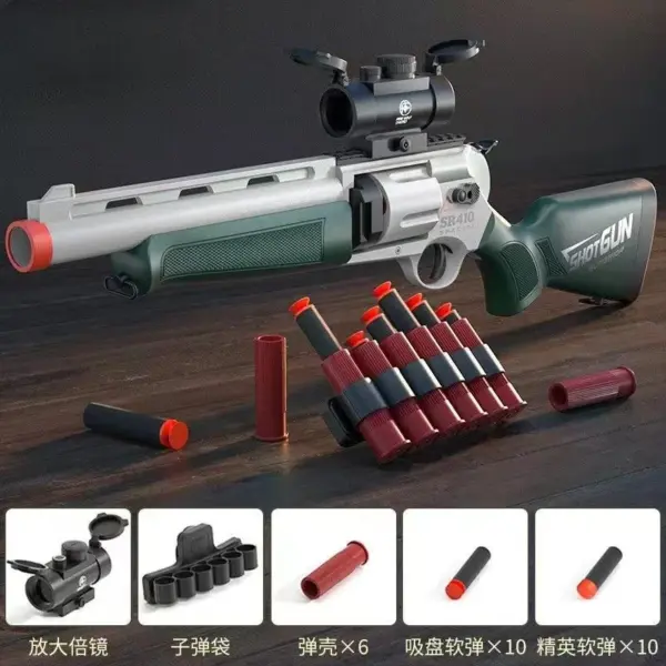 Manual Airsoft Rifle Foam Blaster Toy Gun - Image 7