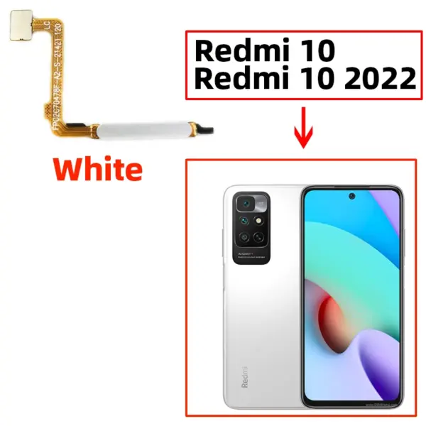 Original Fingerprint Sensor for Xiaomi Redmi 10 2022 - Image 4