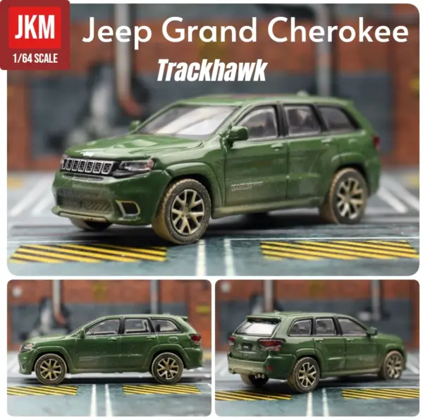 1/64 Jeep Grand Cherokee Sahara Diecast Model - Image 14