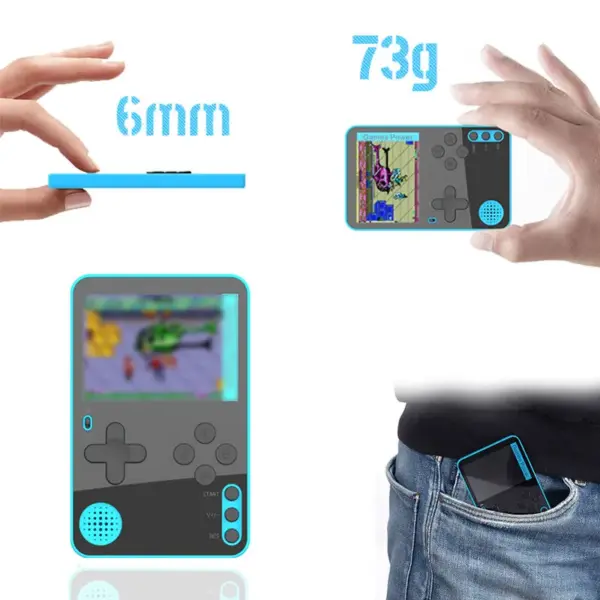 Handheld Retro Game Console with LCD Screen - Image 3