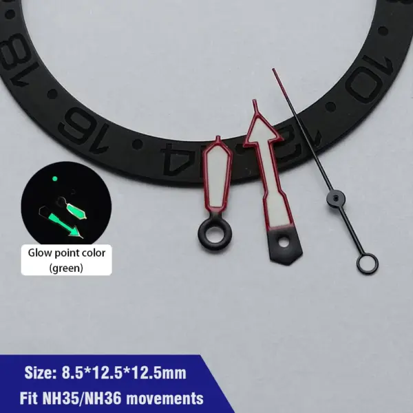 Green Luminous Watch Hands for NH35 NH36 Movement - Image 57