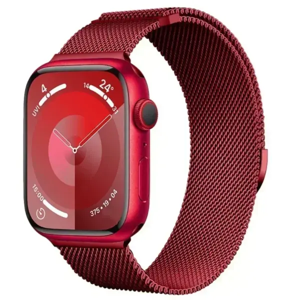 Magnetic Milanese Loop Strap for Apple Watch - Image 14