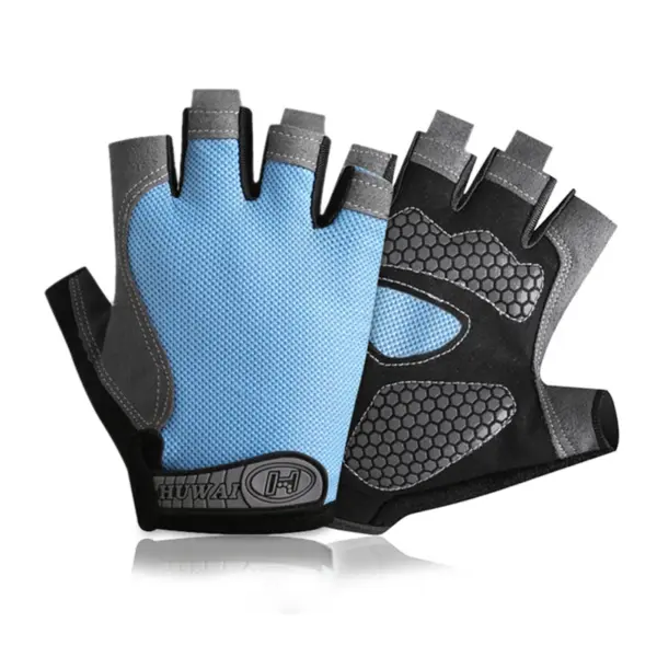 Men's Cycling Half Finger Gloves for Fitness - Image 19