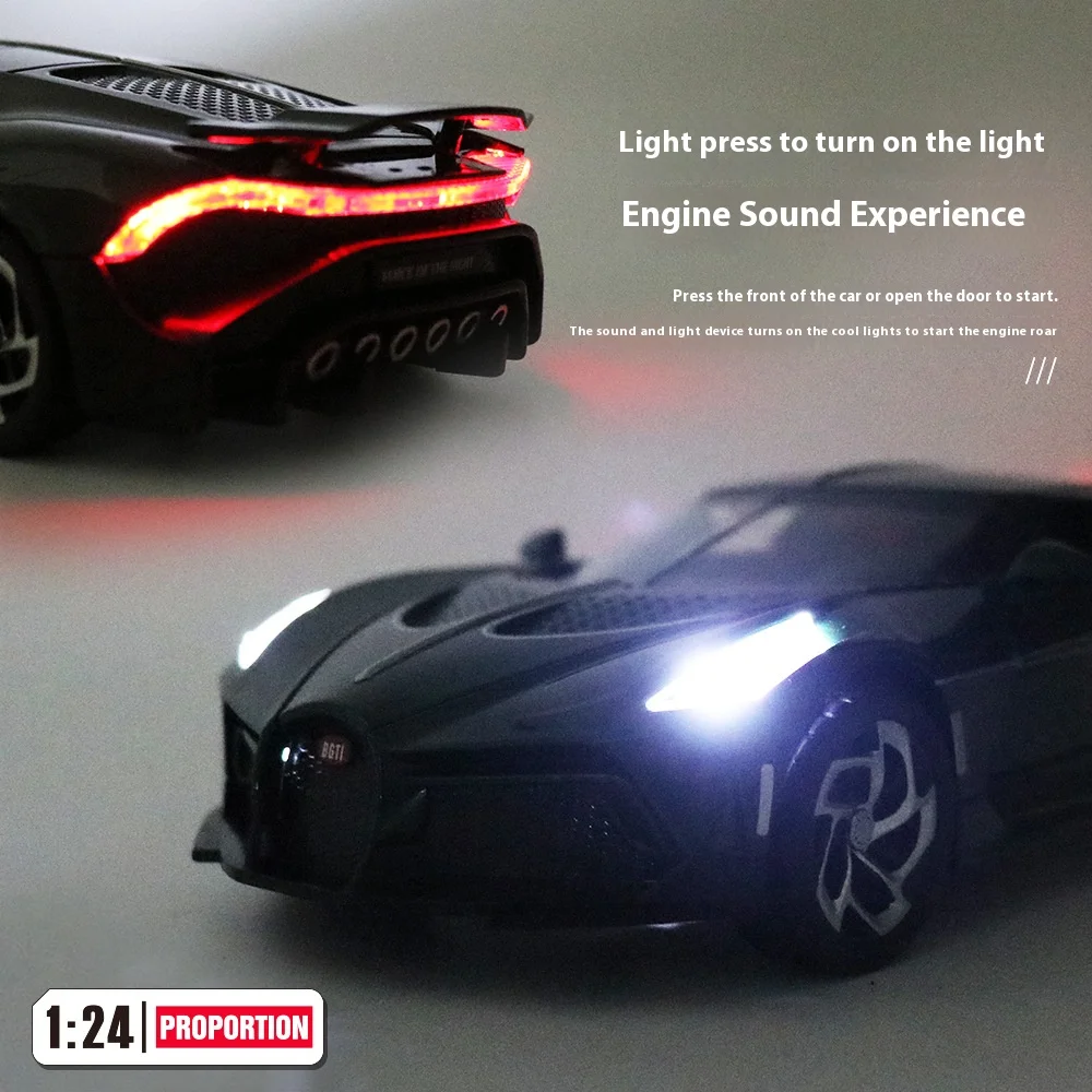 1:24 Bugatti La Voiture Noire Diecast Model 4 1:24 Bugatti La Voiture Noire Diecast Model - Image 4