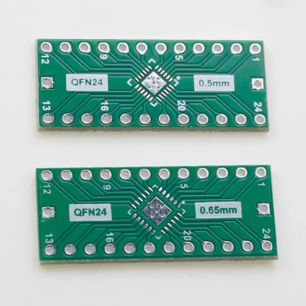 10pcs QFN24 to DIP24 IC Adapter Plates - Image 2