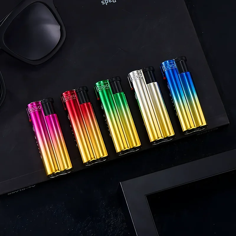 25PCS Windproof Metal Gas Lighters for Men 4 25PCS Windproof Metal Gas Lighters for Men - Image 4