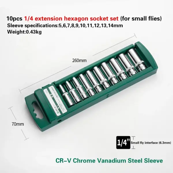 Hex Socket Set 5-24mm for Reliable Tooling - Image 7