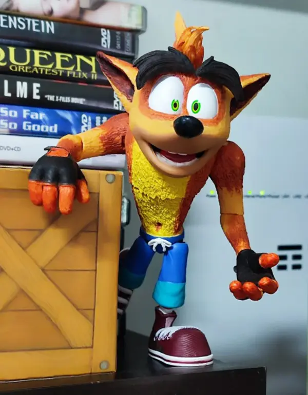 Crash Bandicoot Sane Trilogy Action Figure Toy - Image 3