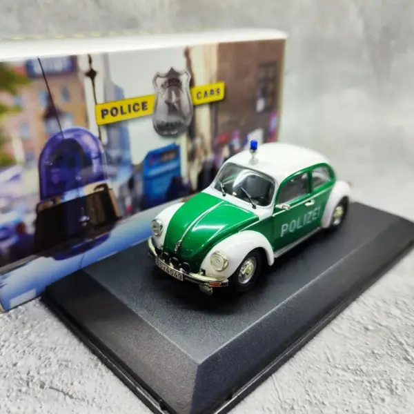 Atlas 1/43 German Police Car Model - Image 6