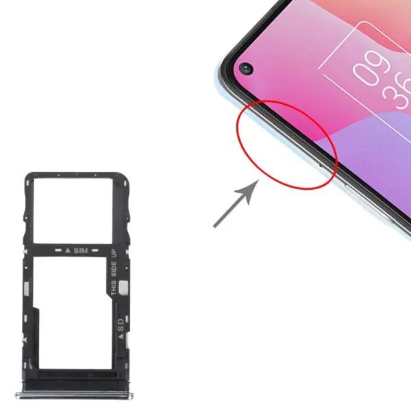 SIM Card & Micro SD Tray for TCL 10L/10 Lite T770 - Image 6
