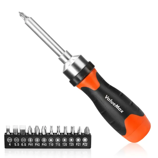 12-in-1 Magnetic Ratcheting Screwdriver Kit - Image 8
