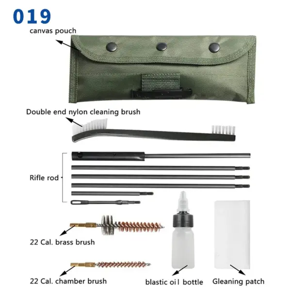 AR15/.223Cal Gun Cleaning Brush Set - Image 3