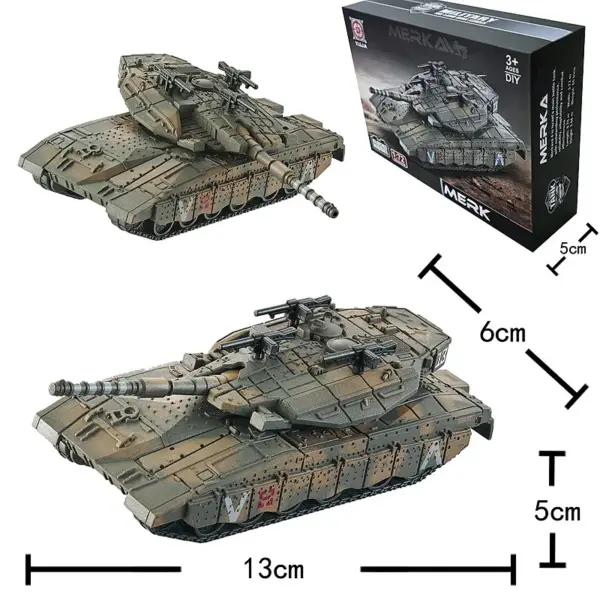 Military Aircraft and Tank Building Block Set - Image 7
