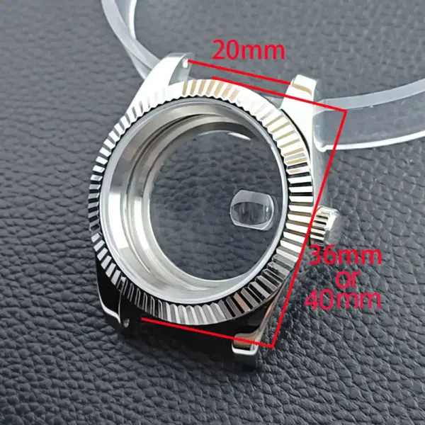 Stainless Steel Watch Case for NH36 40mm - Image 6