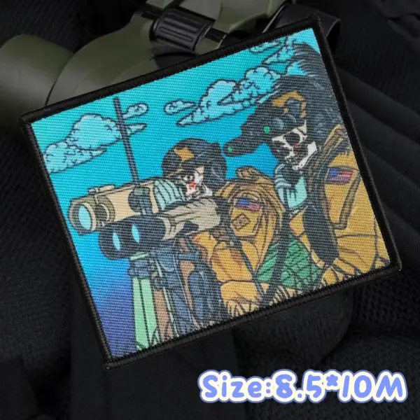 Skeleton Observer Tactical Patch for Clothing and Gear - Image 2