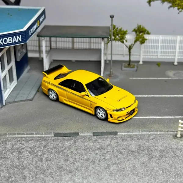 JERREN 1:64 Nissan Skyline GTR R33 Diecast Car - Image 5