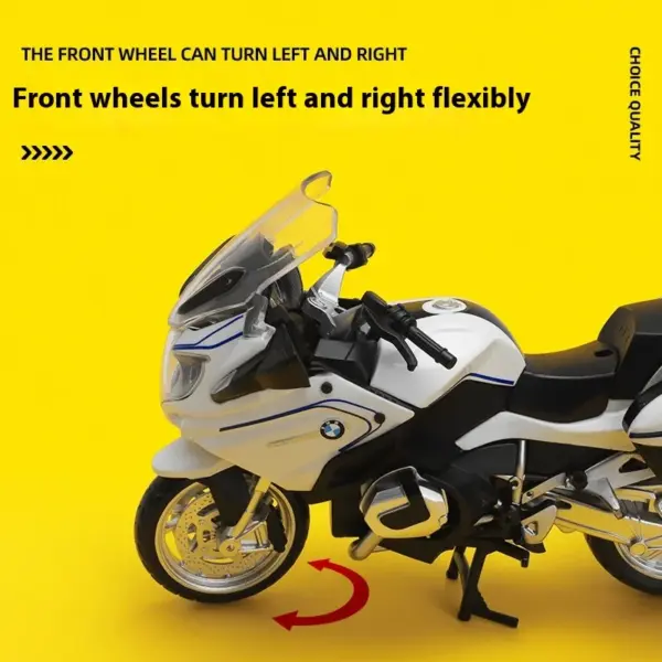 BMW R1250RT 1:12 Diecast Motorcycle Model - Image 3