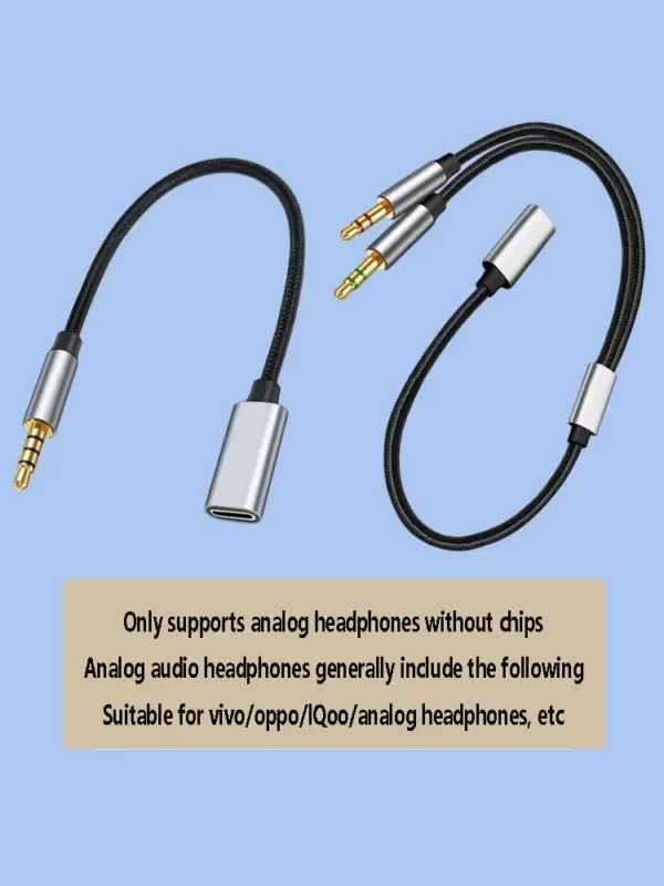 3.5mm to USB-C Audio Adapter for Phone & Tablet - Image 4