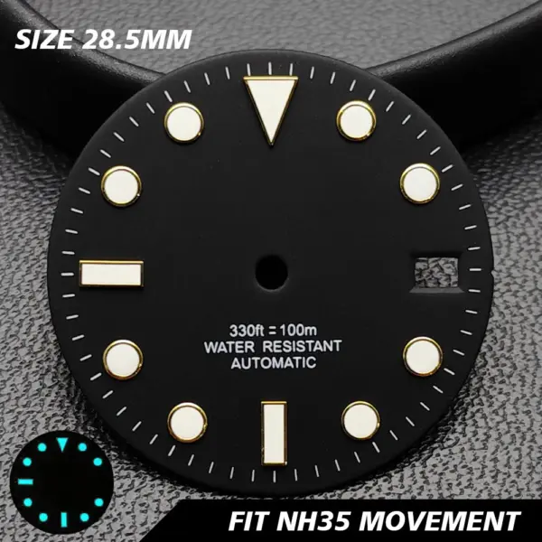 28.5mm GMT Calendar Watch Dial for NH34 NH35 Models - Image 50