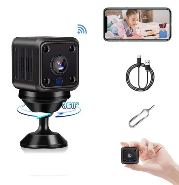 X6 HD Mini Wifi Outdoor Camera with Night Vision - Image 7