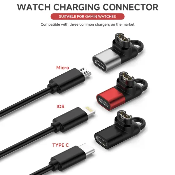 Mini Charger Adapter for Garmin Forerunner 265/965 - Image 4