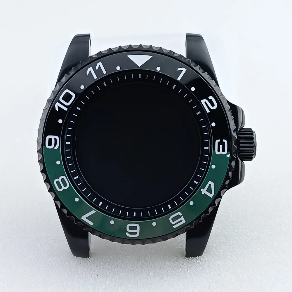 GMT Black Watch Case for NH34/NH35/NH36 Movements 53 GMT Black Watch Case for NH34/NH35/NH36 Movements - Image 53