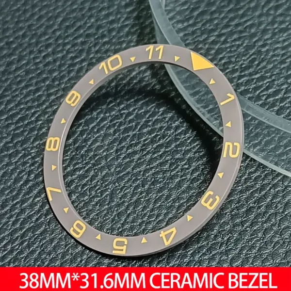 38mm Ceramic Bezel Insert for Dwayne Campbell Watch - Image 13