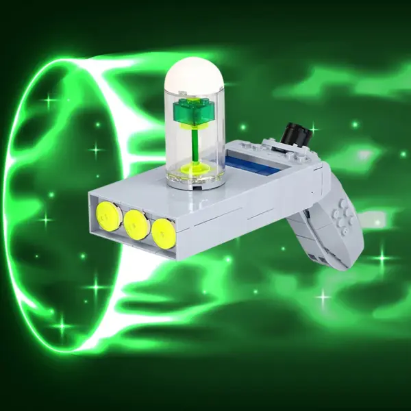 Rick & Morty Portal Gun Building Blocks Set - Image 5