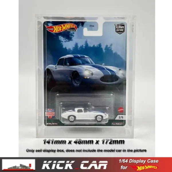 1/64 Clear Display Case for Diecast Cars - Image 2