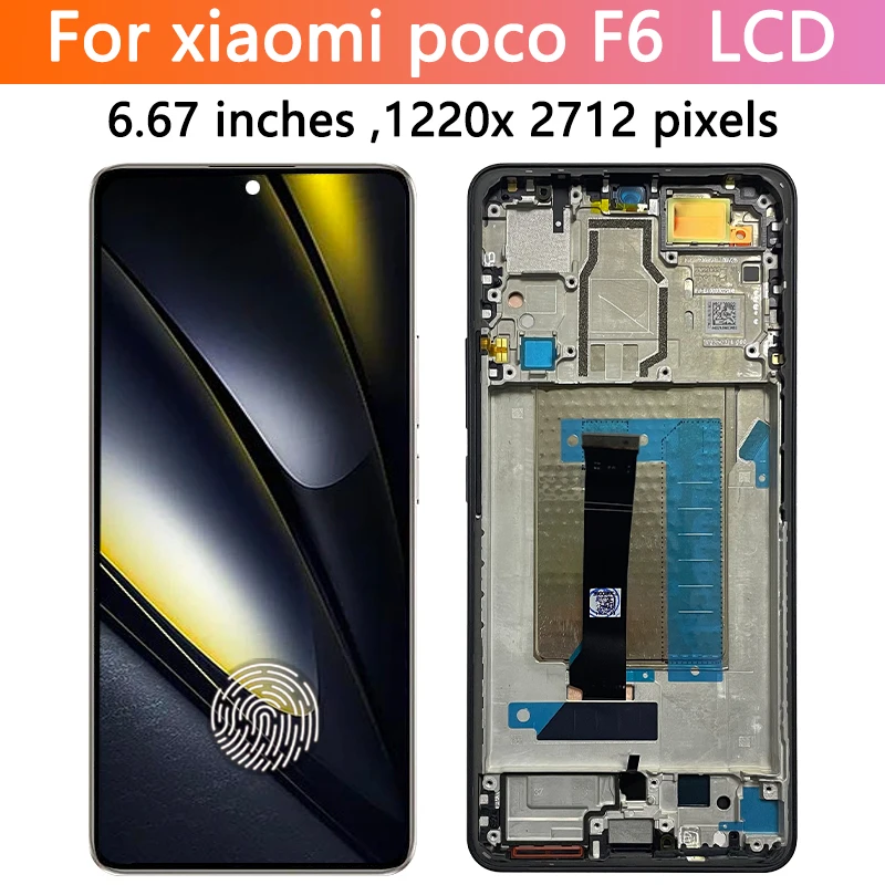 6.67-inch AMOLED LCD for Xiaomi Poco F6 3 6.67-inch AMOLED LCD for Xiaomi Poco F6 - Image 3