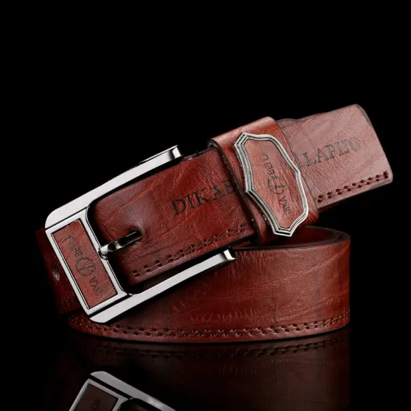 Men's Trendy Pin Buckle Belt for Casual Style - Image 3
