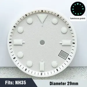 Men's Watch Dial NH35Nh36 Luminous Sterile Model 208 Sb84b64b4ea2f4c77b28d0875799ffcd6A