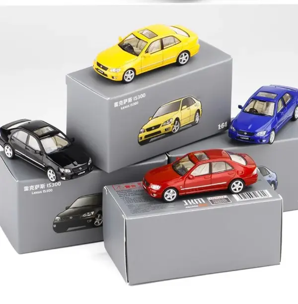 JKM 1/64 Lexus IS300 Classic Diecast Model Car - Image 2