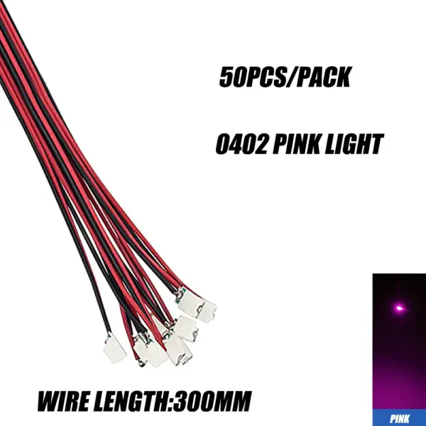 Micro LED SMD 0402 0603 with Wired Wires 50pcs - Image 23
