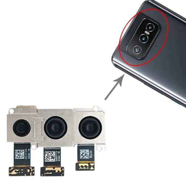 Asus ZenFone 8 Flip ZS672KS Rear Camera Module - Image 3