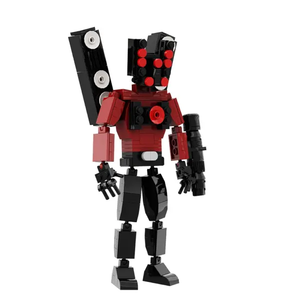 Gobricks Skibidi Toilet Man Building Block Set - Image 18